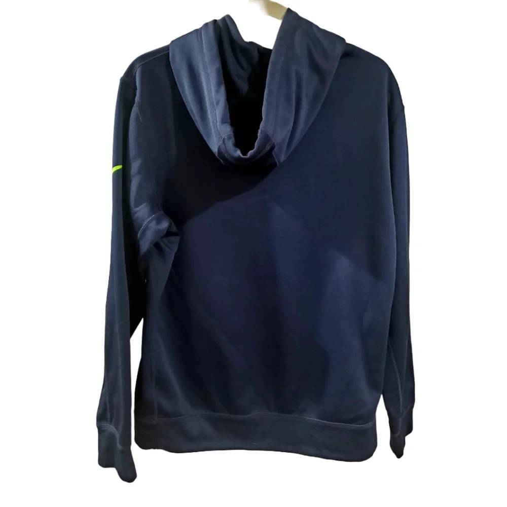 Seattle SEAHAWKS Therma-Fit Nike hooded sweatshirt NEW condition Men's Medium - Picture 2 of 8